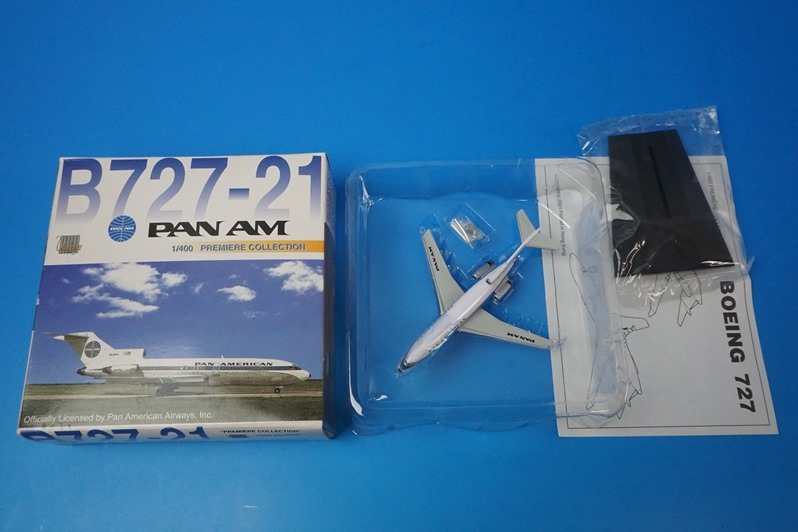 【メーカー直送】 1/400 B727-21 ドラゴン/中古 ［55430］ N319PA パンナム PANAM 航空機・ヘリコプター