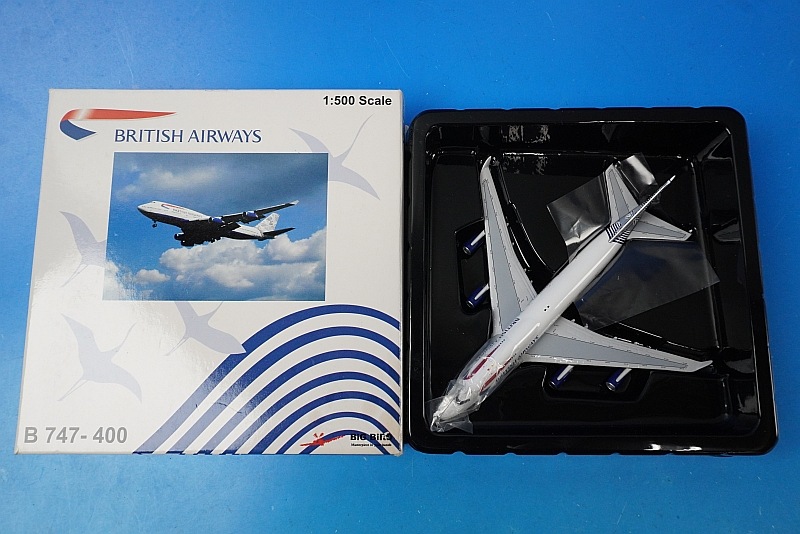 1/500 B747-400 �֥�ƥ��å��� Waves and Cranes G-CIVR �ӥå��С���/���
