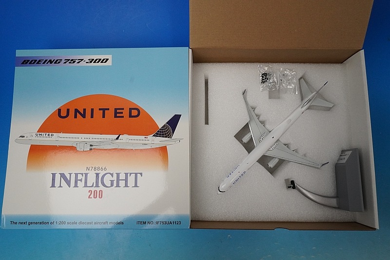 1/200 B757-300 ��ʥ��ƥå� N78866 ��IF753UA1123�� ����ե饤��/���