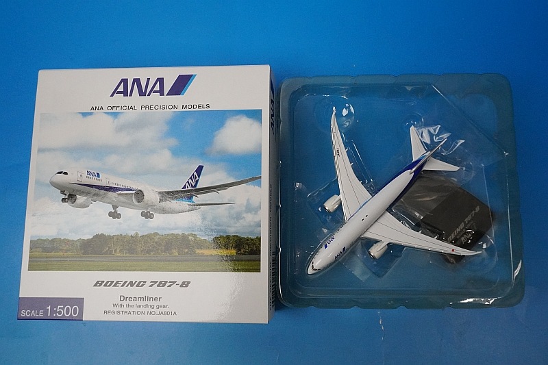 1/500 B787-8 ANA ドリームライナー JA801A [NH50049] 全日空商事/中古
