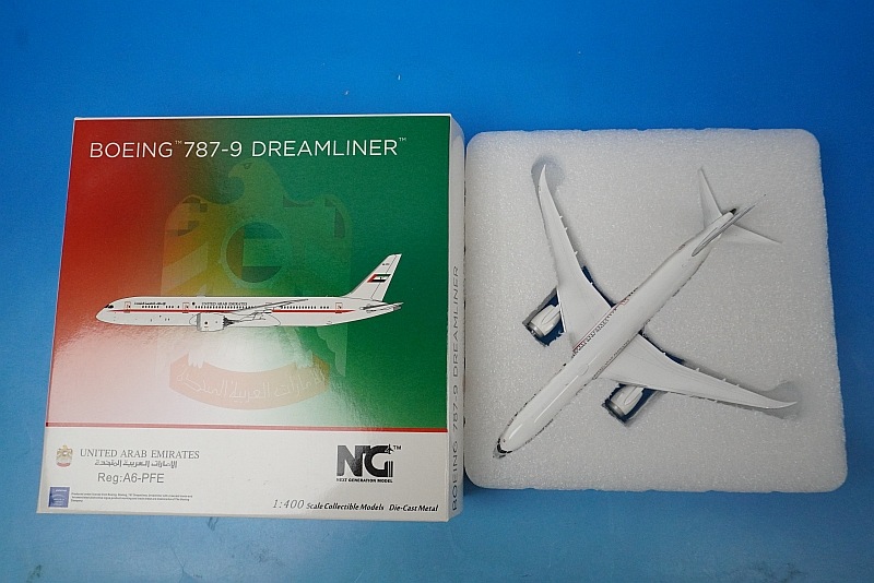 1/400 B787-9 UAE ����ּ�Ĺ��Ϣˮ �������ѵ� A6-PFE ��55042�� NG��ǥ�/���