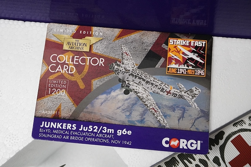 1/72 ��󥫡��� Ju-52/3M �ɥ��Ķ��� �ߵ������� ��������󥰥顼�� 1942ǯ�� BJ+YD ��AA36911�� ��������/���