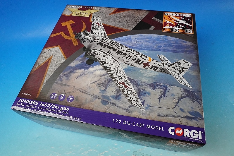 1/72 ��󥫡��� Ju-52/3M �ɥ��Ķ��� �ߵ������� ��������󥰥顼�� 1942ǯ�� BJ+YD ��AA36911�� ��������/���