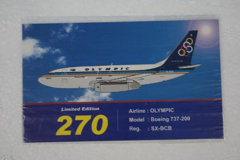 1/200 B737-200 �����ԥå� SX-BCB ��IF732032�� ����ե饤��/���