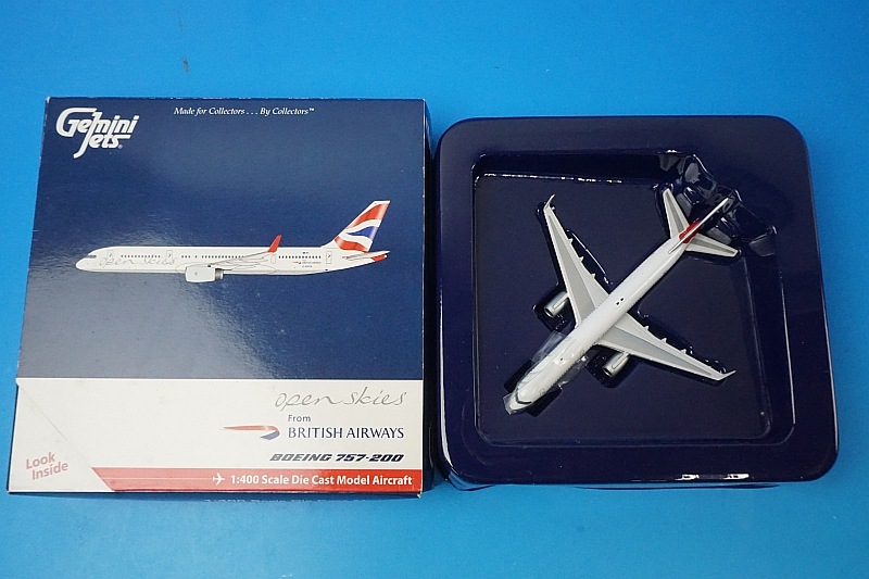 1/400 B757-200 �֥�ƥ��å��� Open Skies/�����ץ󥹥����� G-BPEK ��GJBAW872�� �����ߥ�/���