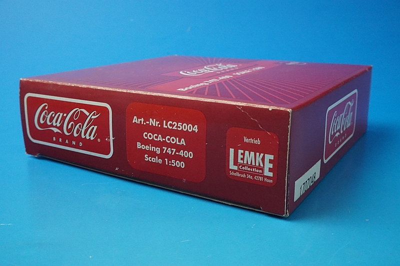 1/500 B747-400 COCA-COLA  쥸Ϳʤ LC25004 إ/