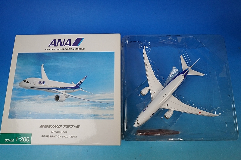 1/200 B787-8 ANA �ɥ꡼��饤�ʡ� JA801A [NH20038] ����������/���