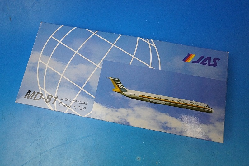 1/150 MD-81 JAS 日本エアシステム JA8295 クロスウイング/中古