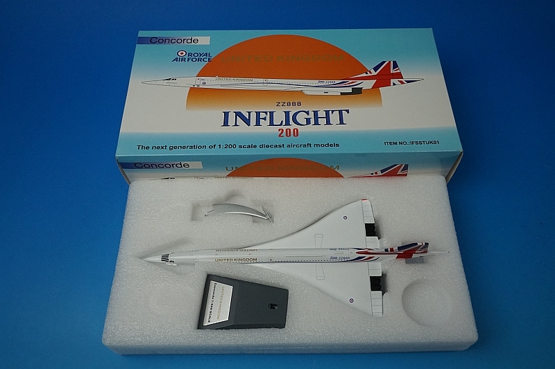 1/200 コンコルド イギリス空軍 UK国旗デザイン（架空機