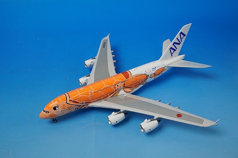 1/400 A380-800 ANA FLYING HONU Lani ブルー・エメラルドグリーン 1/400 A380-800 ANA FLYING HONU Lani ブルー・エメラルドグリーン