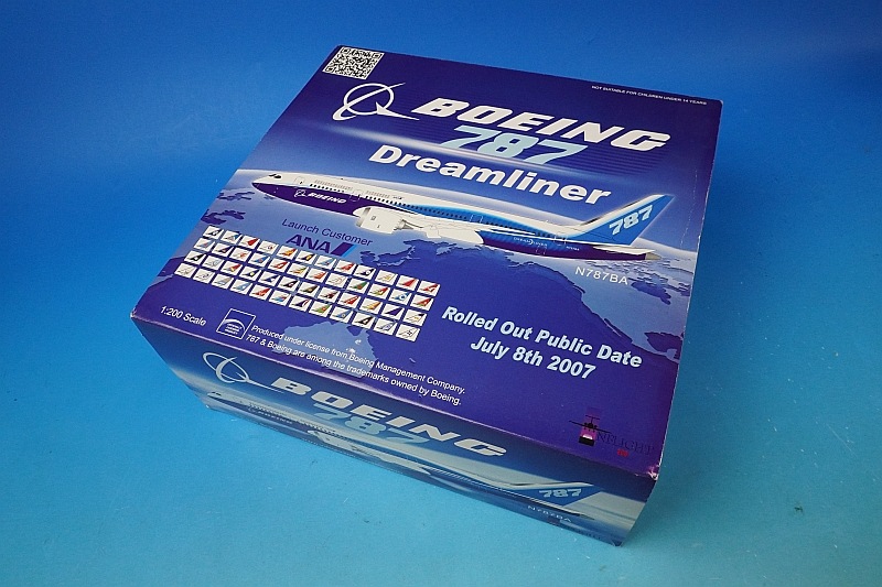1/200 B787-8 �ܡ����� �ϥ������顼 Rollout N787BA ��IF7878002�� ����ե饤��/���