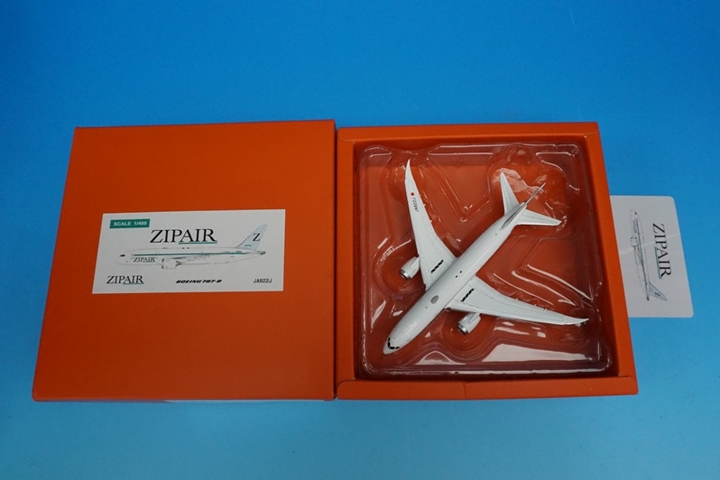 JC 1:400 ZipAir B787-8 JA825J フラップダウン Zipair Tokyo Boeing 787-8 JA825J NG Model 59021 Scale 1:400