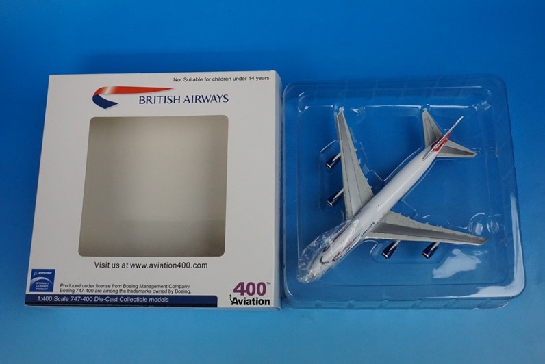 1/400 B747-400 ブリティッシュ ゴールドノーズ G-BNLD
