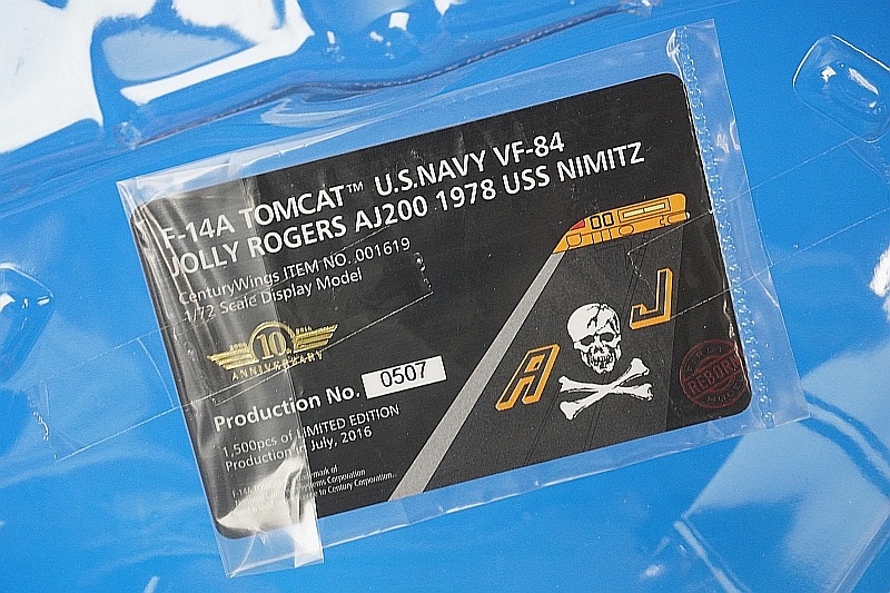 1/72 F-14A ����ꥫ���� ��84��Ʈ������ ����꡼�����㡼�� �Ҷ��Ļ��ᵡ ����˥ߥå���� AJ200 ��001619�� CENTURY WINGS/���