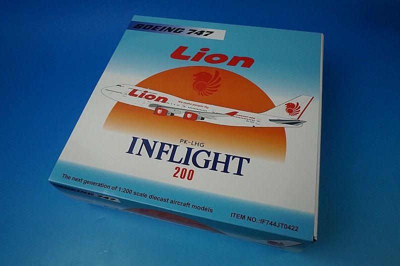 1/200 B747-400 ライオンエア PK-LHG ［IF744JT0422］ イン