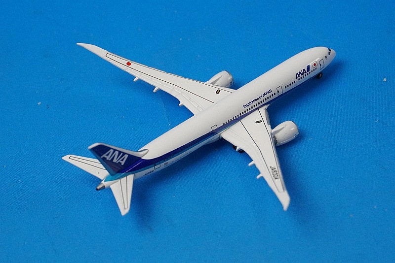 1/1000 B787-9 ANA Inspiration of JAPAN 主翼空中姿勢 JA830A