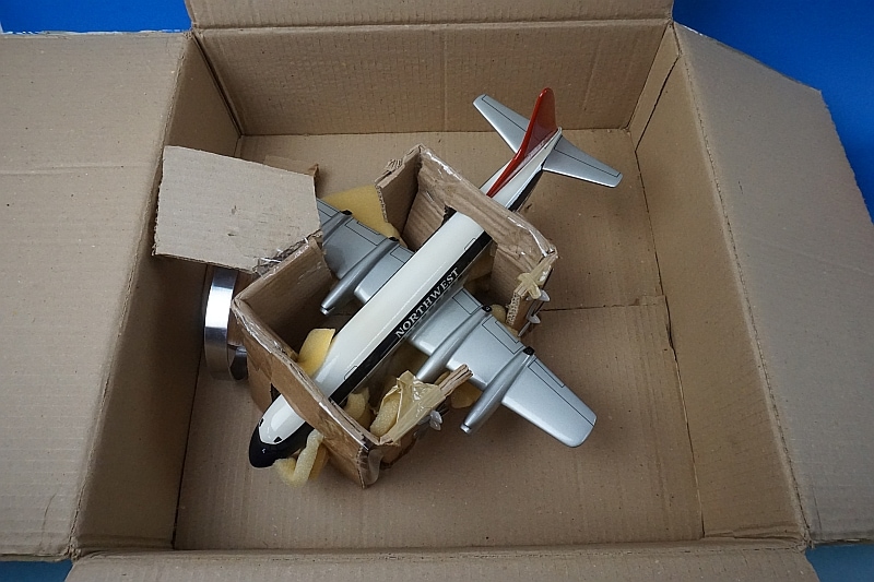 【ホビーマスター】ロッキード・L-188 ノースウエスト航空 模型 希少！ ホビーマスター】ロッキード・L-188 ノースウエスト航空 模型 希少！