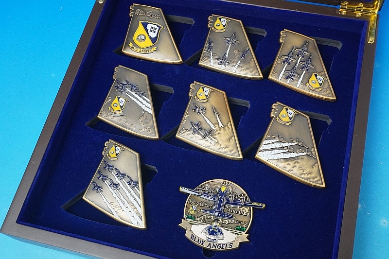 �����󥸥����� ����ꥫ���� Vanguard/�����󥬡��� Navy Pride Blue Angels/�֥롼���󥸥��륹 Coin Box Set ���