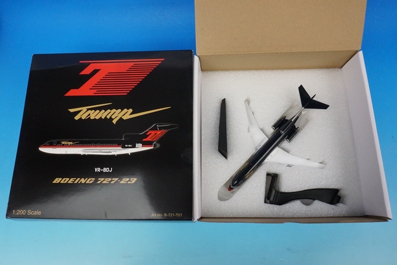 1/200 B727-23 DJ���󥿡��ץ饤���ʥɥʥ�ɡ��ȥ��׻Ἣ���ѡ� VR-BDJ ��B-721-T01] B-Models/���