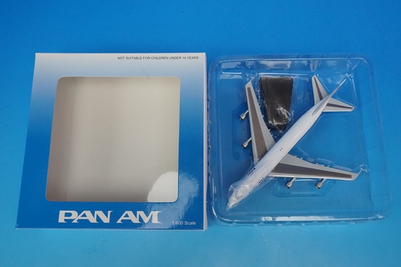 1/400 B747-200 PANAM パンナム N730PA [A13006] アポロモデル/中古
