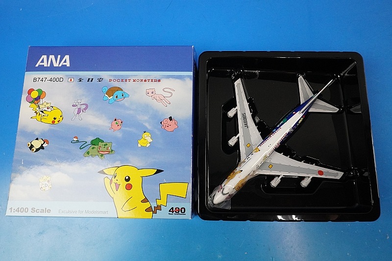 1/400 B747-400D ANA �ݥ���󥸥��å� JA8965 ��2004-026�� �ӥå��С���/���