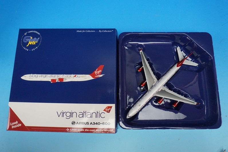 1/400 A340-600 ヴァージンアトランティック A Big Thank You G