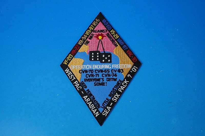 ��åڥ� USN ����ꥫ���� OPERATION ENDURING FREEDOM/���ڥ졼����� �������ȥѥå� CVN-70 CVW-65 �٥륯���ʤ�/���