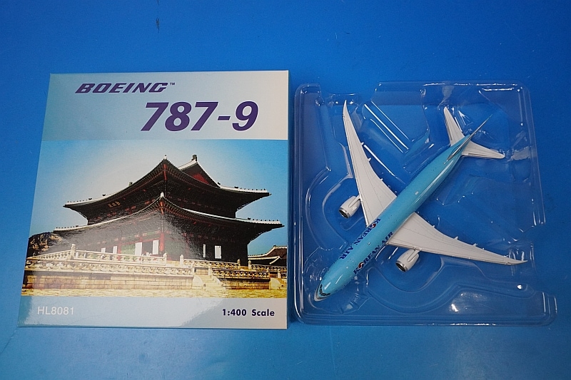 大韓航空　バレッタ　ブルー Phoenix 787-9 大韓航空 HL8081 1/400 [04126]