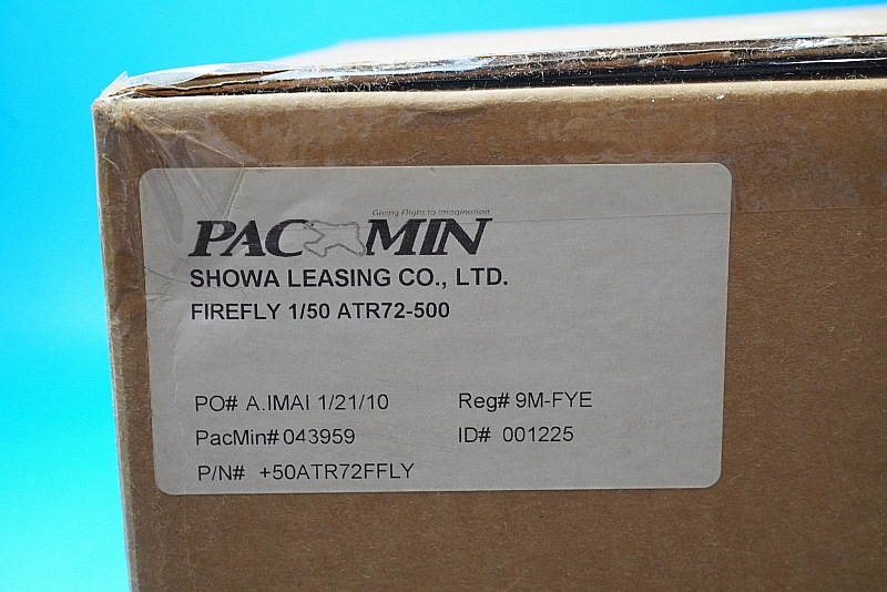 1/50 ATR72-500 Firefly/�ե������ե饤�ʥޥ졼������ 9M-FYE �ѥå��ߥ�/���