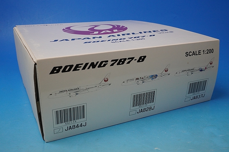 @新品@JAL B787-8 JA844J 1/200 特別塗装ジェット 1/400 B787-8 JAL Spirit of Victory JA841J ［EW4788001] JC