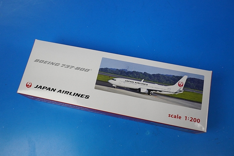 1/200 B737-800 JAL WiFiアンテナ装備 JA308J [BJQ2011] JALUX/中古