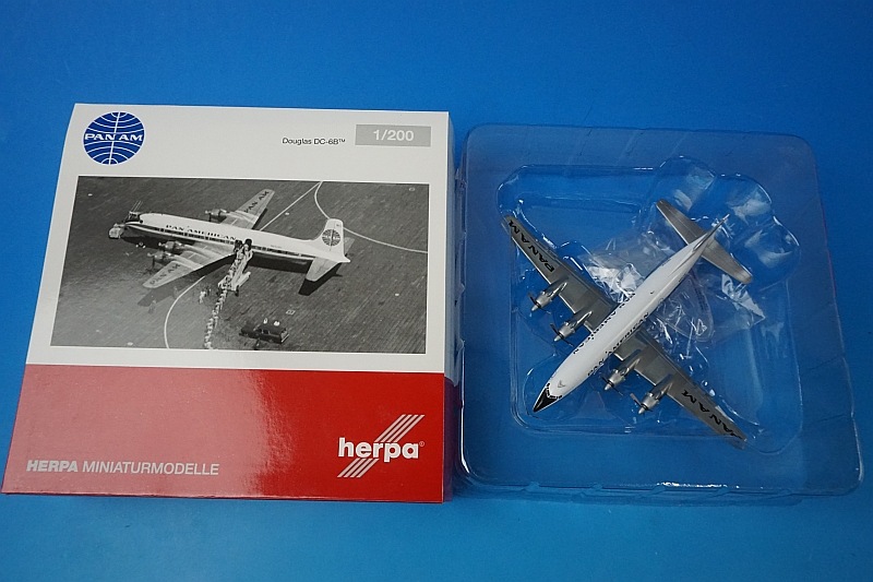 1/200 DC-6B PANAM �ѥ�ʥ� Clipper Betsy Ross N6523C ��572187�� �إ��/���