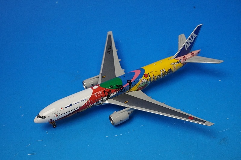 ANA HELLO 2020 JET モデルプレーン 1/200 1/400 B777-200ER ANA HELLO 2020 JET JA741A ［EW4772001］ JC