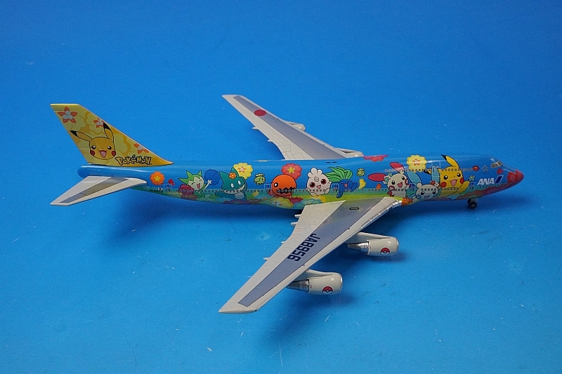 1/400 B747-400 ANA ポケモン お花ジャンボ JA8956 [NH40066] 全日空