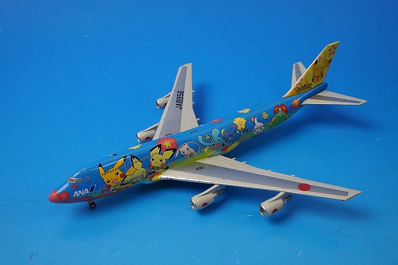 ANA　全日空商事　JA8956　NH20045　お花ジャンボ　ポケモン 1/200 B747-400 ANA ポケモンジェット お花ジャンボ JA8956