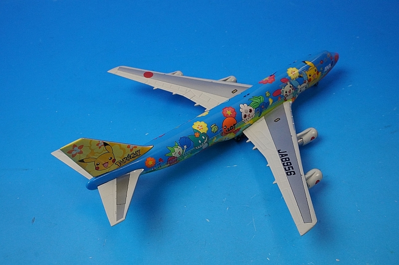 ANA ボーイング747-400 ピカチュウジャンボ 1/400 1/400 B747-400 ANA ポケモン お花ジャンボ JA8956 [NH40066