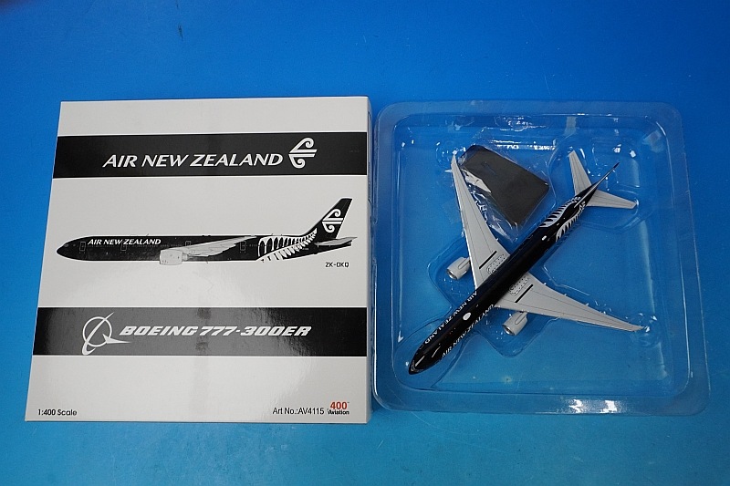 1/400 B777-300ER ニュージーランド オールブラックス ZK-OKQ