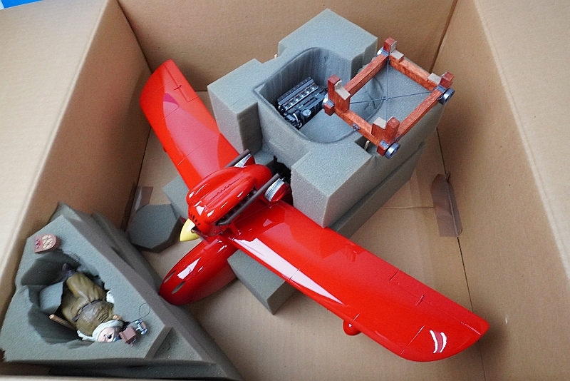GUANU CATALINA 飛行艇 動力ユニット、サーボ付　新品未組立品 1/18 サボイア S-21 試作戦闘飛行艇 紅の豚 ポルコロッソ