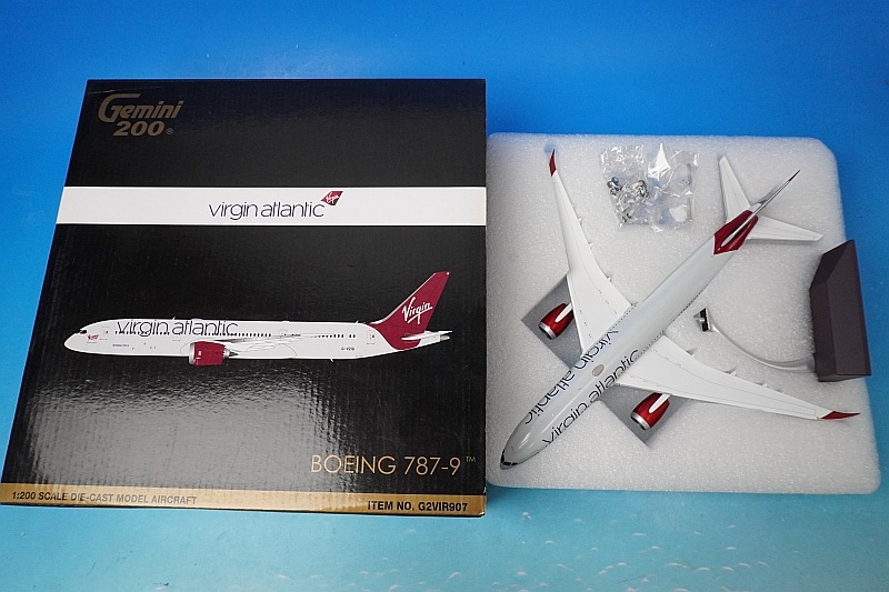 1/200 B787-9 Virgin ヴァージンアトランティック G-VZIG ［G2VIR907