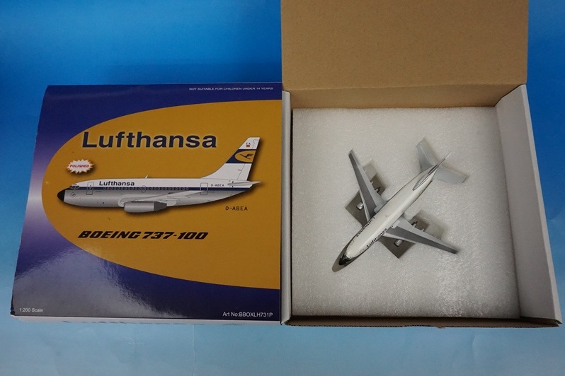 1/200 B737-100 եȥϥ D-ABEA [BBOXLH731P] ֥롼ܥå/
