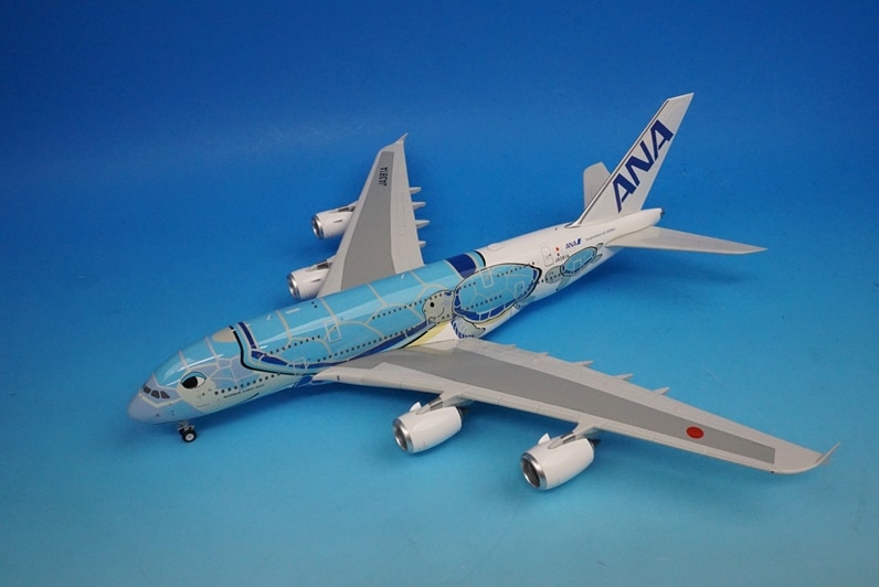 1/200 A380-841 ANA FLYING HONU ANAブルー WiFiレドーム・ギア