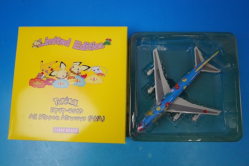1/400 B747-400 ANA �ݥ���󤪲֥����� JA8956 ��10034�� �ե��˥å���/���