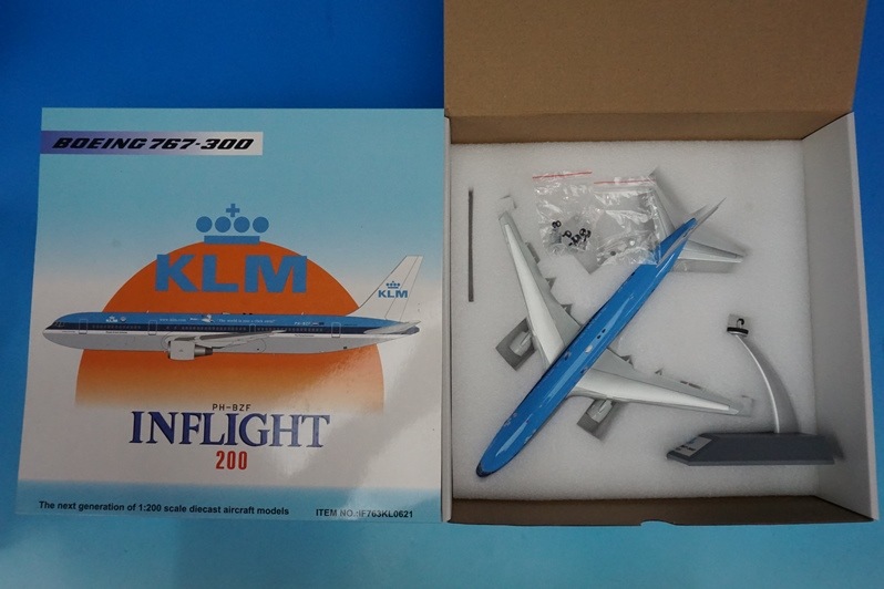 1/200 B767-300 KLM ������ The world is just a click away PH-BZF ��IF763KL0621�� ����ե饤��/���