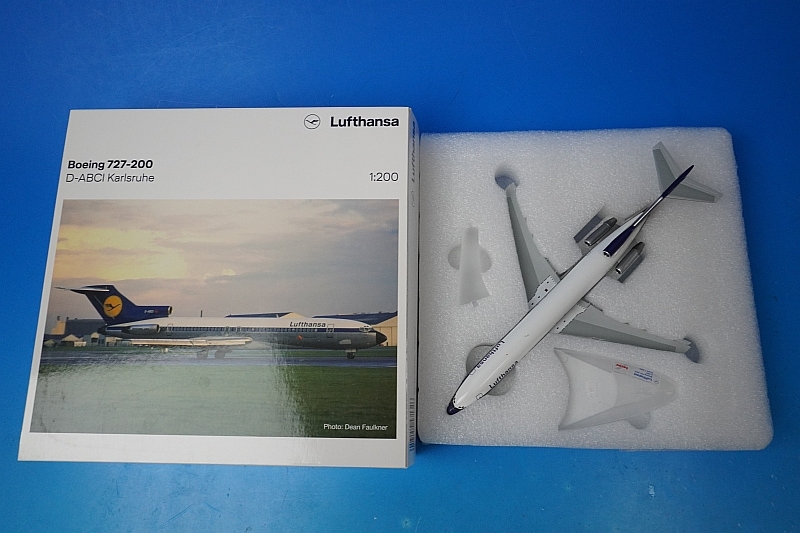 1/200 B727-20 ��եȥϥ� Karlsruhe/�����륹�롼�� D-ABCI ��571326�� �إ��/���