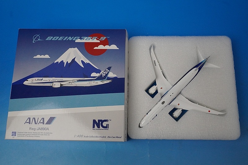 航空機・ヘリコプター NG ANA B787-9 JA890A 1/400 1/400 B787-9 ANA Inspiration of JAPAN JA890A [55019] NGモデル/中古