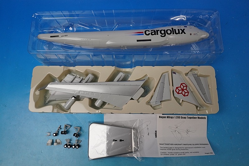 1/200 B747-400F �������륯�� LX-YCV ��4418] �ۡ�����/���
