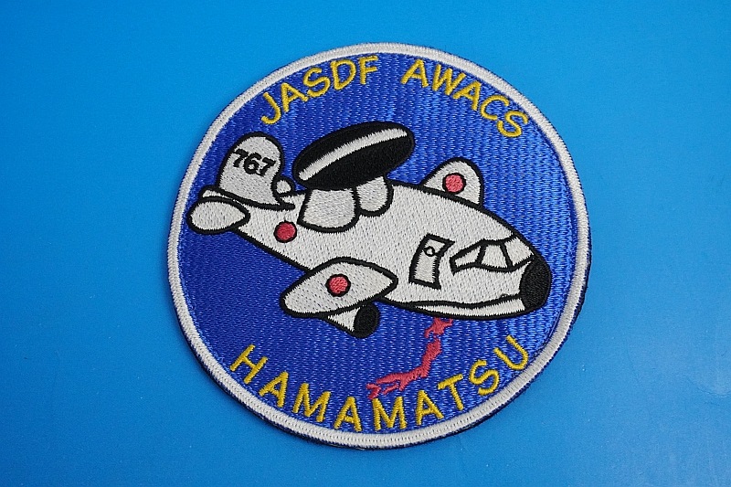 中古】E-767 AWACS パッチ 6022空中警戒管制中隊 ワッペン