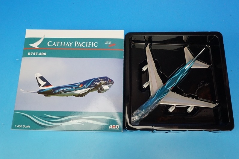 1/400 B747-400 㥻ѥեå Asia's world city B-HOY 4-2003-32 ӥåС/