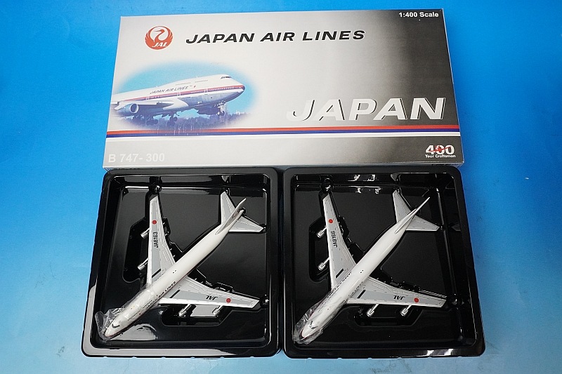 1/400 B747-300 JAL 旧鶴丸塗装 JA8163 JA8166 [2004-003] ビッグ