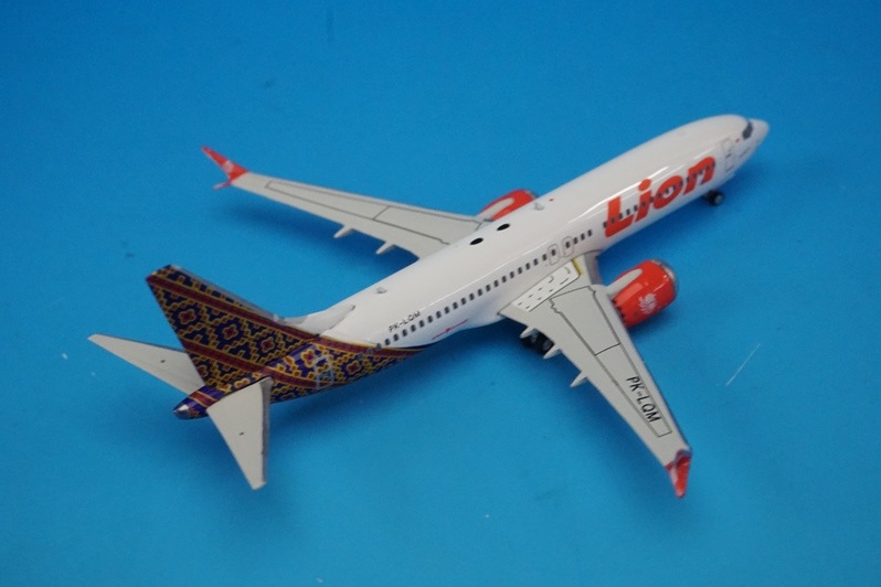 1/400 B737-8 MAX ライオンエア PK-LQM ［11493］ フェニックス